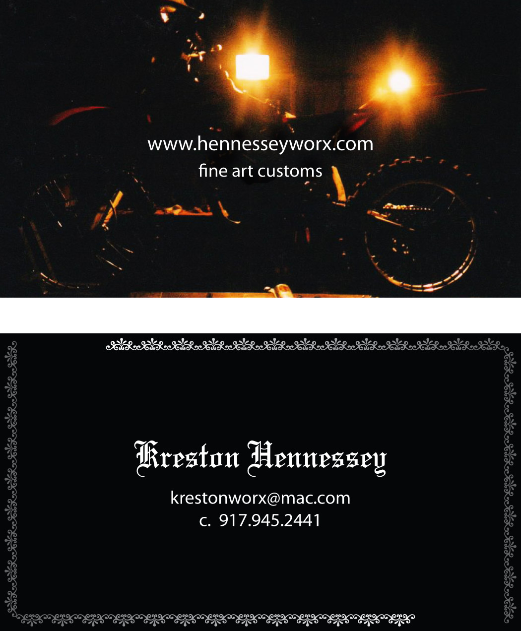 Kreston Hennessy Business Card