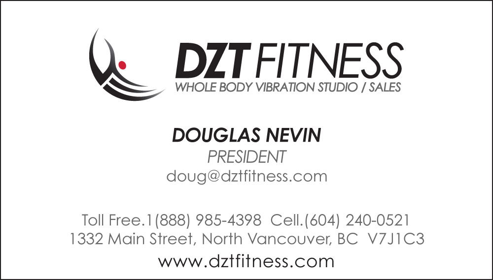 DZT Fitness – Business Card